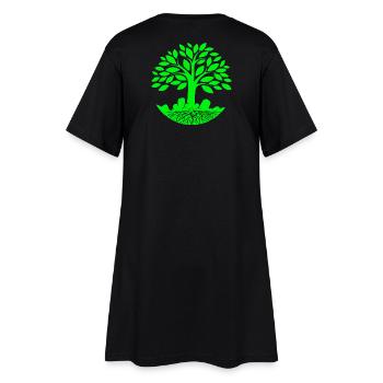 arbre de vie, zen, écologie - Robe T-shirt Femme - noir - Dos