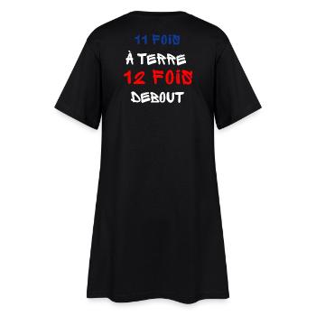 Dessin humoristique 11 Fois à Tendre - Robe T-shirt Femme - noir - Dos