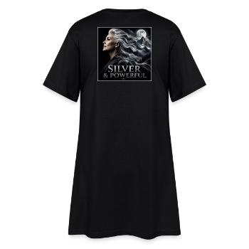 Pouvoir de la Sœur Argentée Fière des Cheveux Gris - Robe T-shirt Femme - noir - Dos