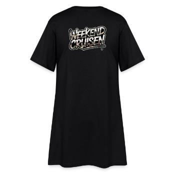Camouflage de croisière du week-end pour les amateurs de voitures - Robe T-shirt Femme - noir - Dos