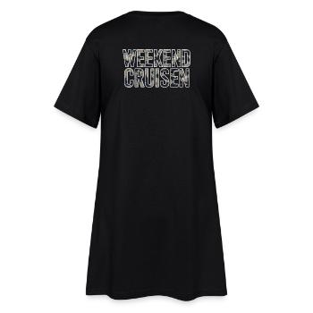Weekend Cruising Shirt Sticker for Tuning Fans - Women’s T-Shirt Dress - black - Back