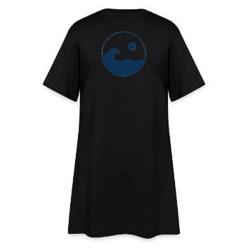 Circle Waves Sun Logo - Robe T-shirt Femme - noir - Dos