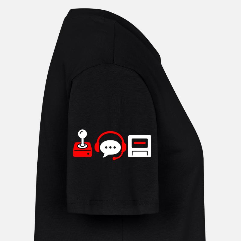 Retro controller, PC and headset Women’s T-Shirt Dress