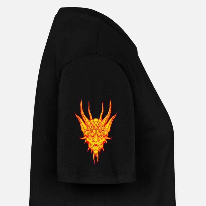 Démon du feu Robe T-shirt Femme