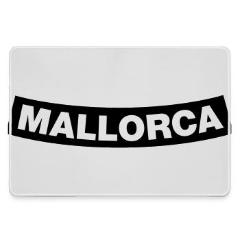Mallorca Chapter Element (Bachelor Party MC Rocker Design) - Large Gaming Mouse Mat - grey - Front