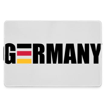 Germany | Deutschland | Flag | Flagge - Grand tapis de souris gamer - bruyère - Devant