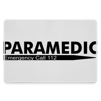 Appel d'urgence paramédical 112 - Grand tapis de souris gamer - bruyère - Devant