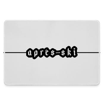 Après-ski - Large Gaming Mouse Mat - grey - Front