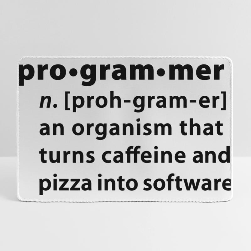 Programmer definition - Programmer la définition Grand tapis de souris gamer