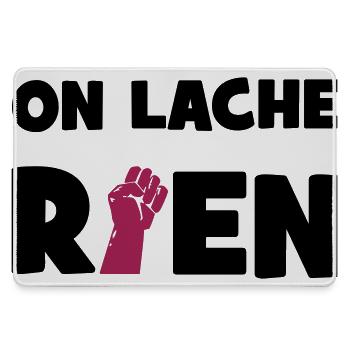 On lâche rien ! - Mousepad groß für Gamer - Grau - Vorne