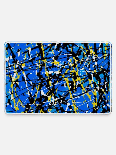 schrjagploeshroj - Mousepad groß für Gamer - Grau