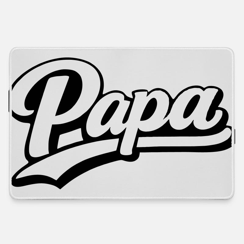 Dad - Large Gaming Mouse Mat - grey