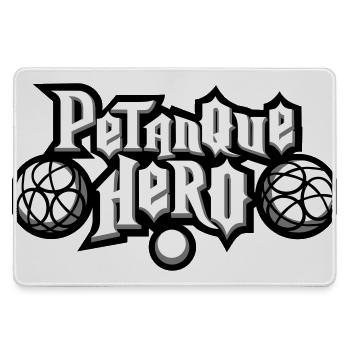 Petanque héro flex - Grand tapis de souris gamer - bruyère - Devant
