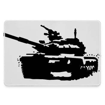 Tank T-90 - Large Gaming Mouse Mat - grey - Front
