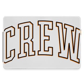 Crew Outline - Large Gaming Mouse Mat - grey - Front