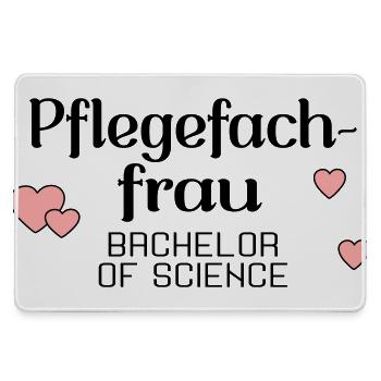 Bachelor's Degree in Nursing - Degree in Nursing - Large Gaming Mouse Mat - grey - Front