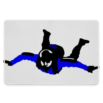 Skydiver - Large Gaming Mouse Mat - grey - Front