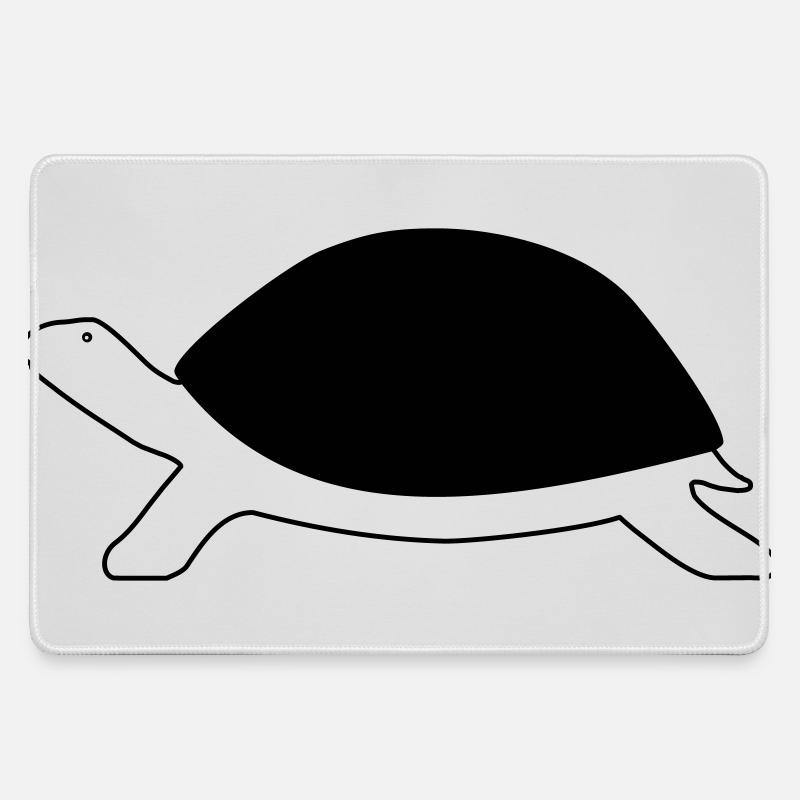 Turtle - Large Gaming Mouse Mat - grey