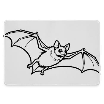 bat - Large Gaming Mouse Mat - grey - Front