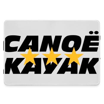 Canoë Kayak - Grand tapis de souris gamer - bruyère - Devant