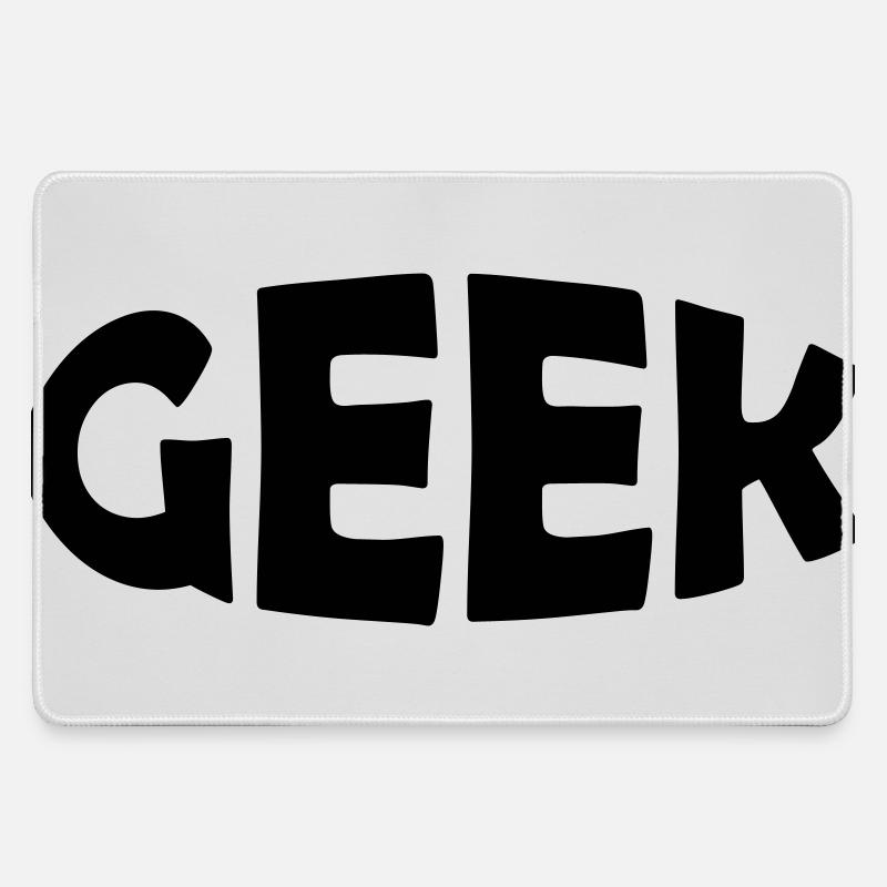 Geek - Large Gaming Mouse Mat - grey