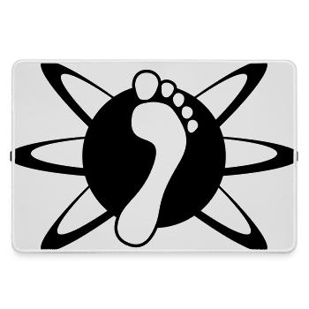Celebrate Barefoot - Celebrate Barefoot 2 - Large Gaming Mouse Mat - grey - Front