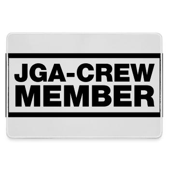 Bachelor Party Crew Member Element Top (Bachelor Party MC Rocker Design) - Large Gaming Mouse Mat - grey - Front