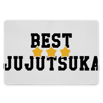 Jujutsu Jiu Jitsu Jiujitsu Ju-jitsu Jiu-jitsu - Large Gaming Mouse Mat - grey - Front