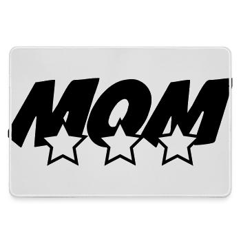 Best Mom - Mother's Day - Large Gaming Mouse Mat - grey - Front
