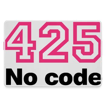 Error 425 No Code - Mousepad groß für Gamer - Grau - Vorne