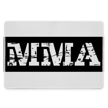 MMA - Large Gaming Mouse Mat - grey - Front
