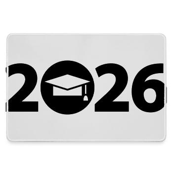 Graduation 2026, Abi 2026, graduation 2026 - Large Gaming Mouse Mat - grey - Front