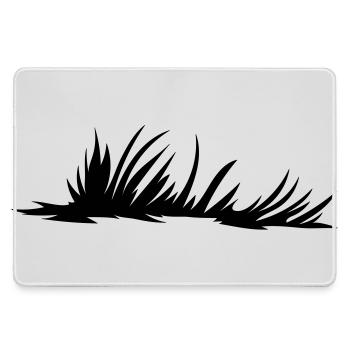 Meadow Meadow - Large Gaming Mouse Mat - grey - Front