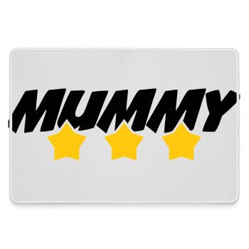 Mama des Jahres - Muttertag - Mousepad groß für Gamer - Grau - Vorne