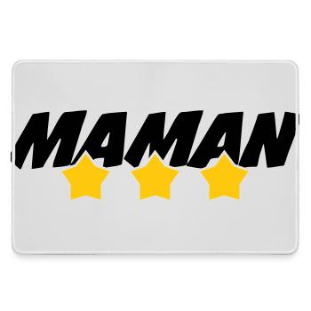 Maman d'Amour - Mother's Day - Large Gaming Mouse Mat - grey - Front