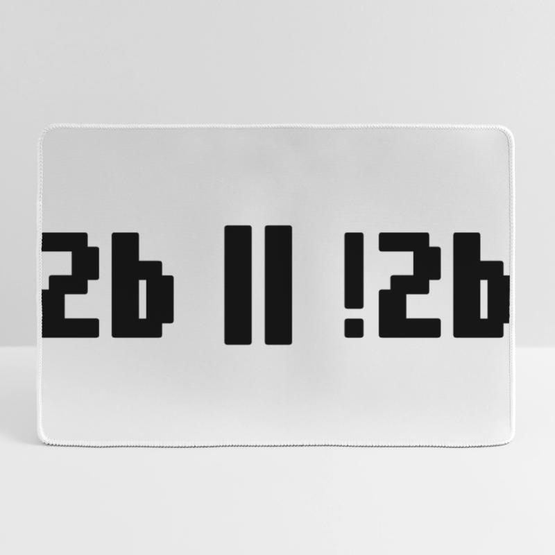 2b or not 2b – Shakespeare Hamlet Programmer Large Gaming Mouse Mat