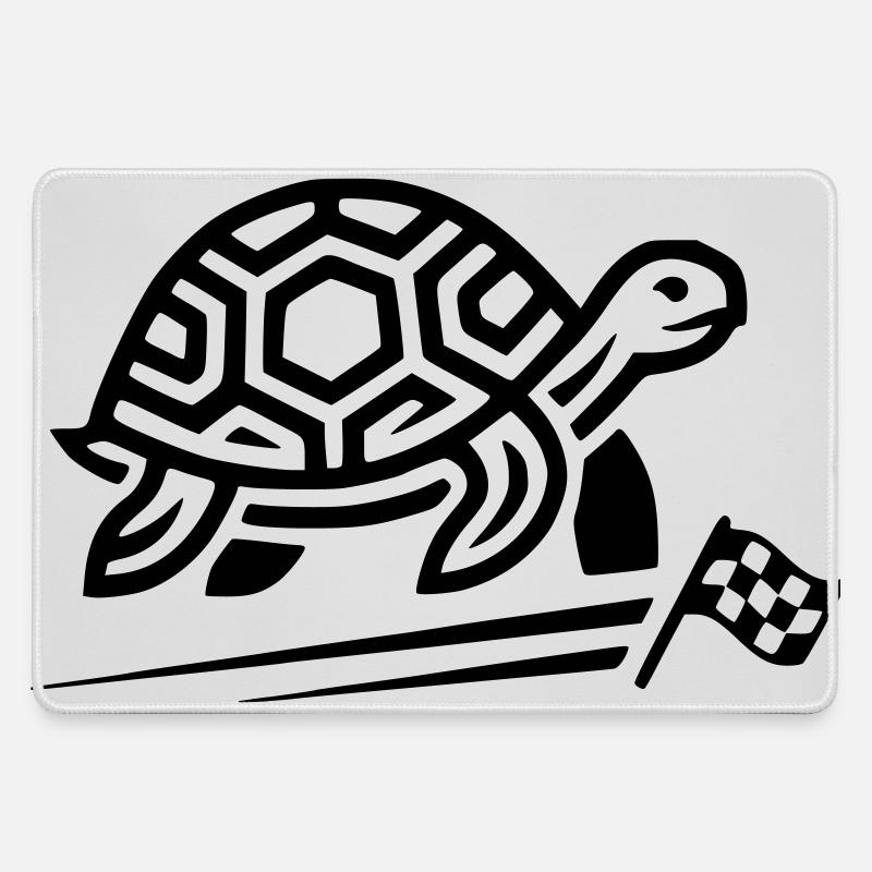 tortoise - Large Gaming Mouse Mat - grey