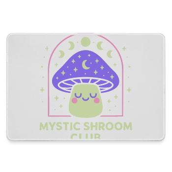 Mystische Hände-Linienkunst - Mousepad groß für Gamer - Grau - Vorne