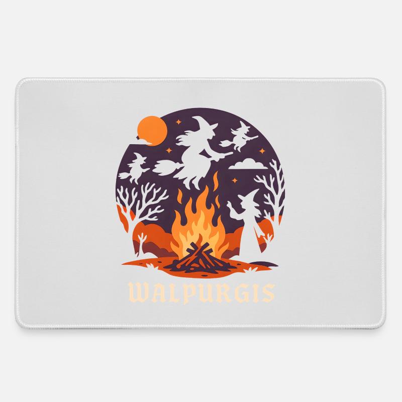 Walpurgis - Large Gaming Mouse Mat - grey