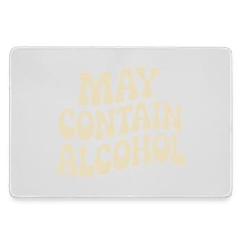 Peut contenir de l’alcool Alkohol Mallorca Saufen JGA - Grand tapis de souris gamer - bruyère - Devant