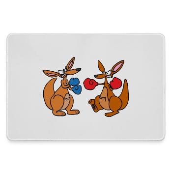 drôles animaux plantes fruits légumes motifs enfants - Grand tapis de souris gamer - bruyère - Devant