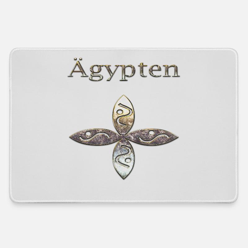 Egypt 86 - Large Gaming Mouse Mat - grey