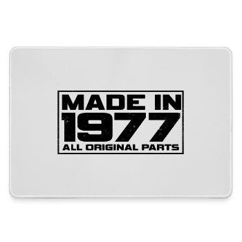 1977 - Mousepad groß für Gamer - Grau - Vorne