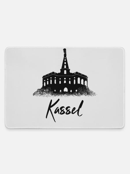 Herkules Kassel - Mousepad groß für Gamer - Grau