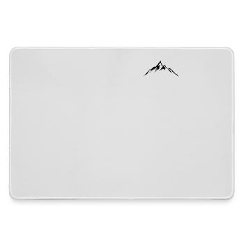 Berge Motiv Bergsteigen Mountainbiker Wandern Berg - Mousepad groß für Gamer - Grau - Vorne