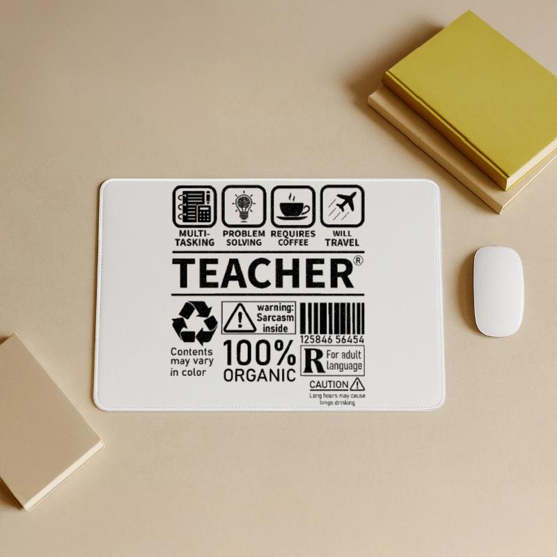 Teacher multi tasking problem solving requires Large Gaming Mouse Mat