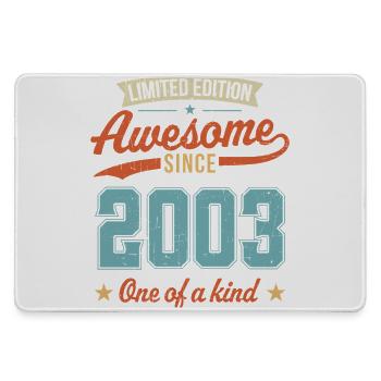 Awesome Since 2003 - Large Gaming Mouse Mat - grey - Front