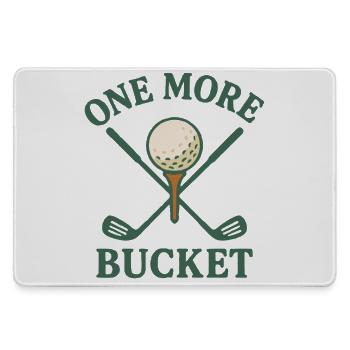 Ein weiterer Eimer Golfschläger Fun Design - Mousepad groß für Gamer - Grau - Vorne