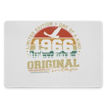 Original 1966 Jahrgang geboren Retro Geburtstag - Mousepad groß für Gamer - Grau - Vorne
