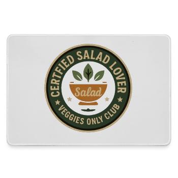 Amateur de salade - Grand tapis de souris gamer - bruyère - Devant